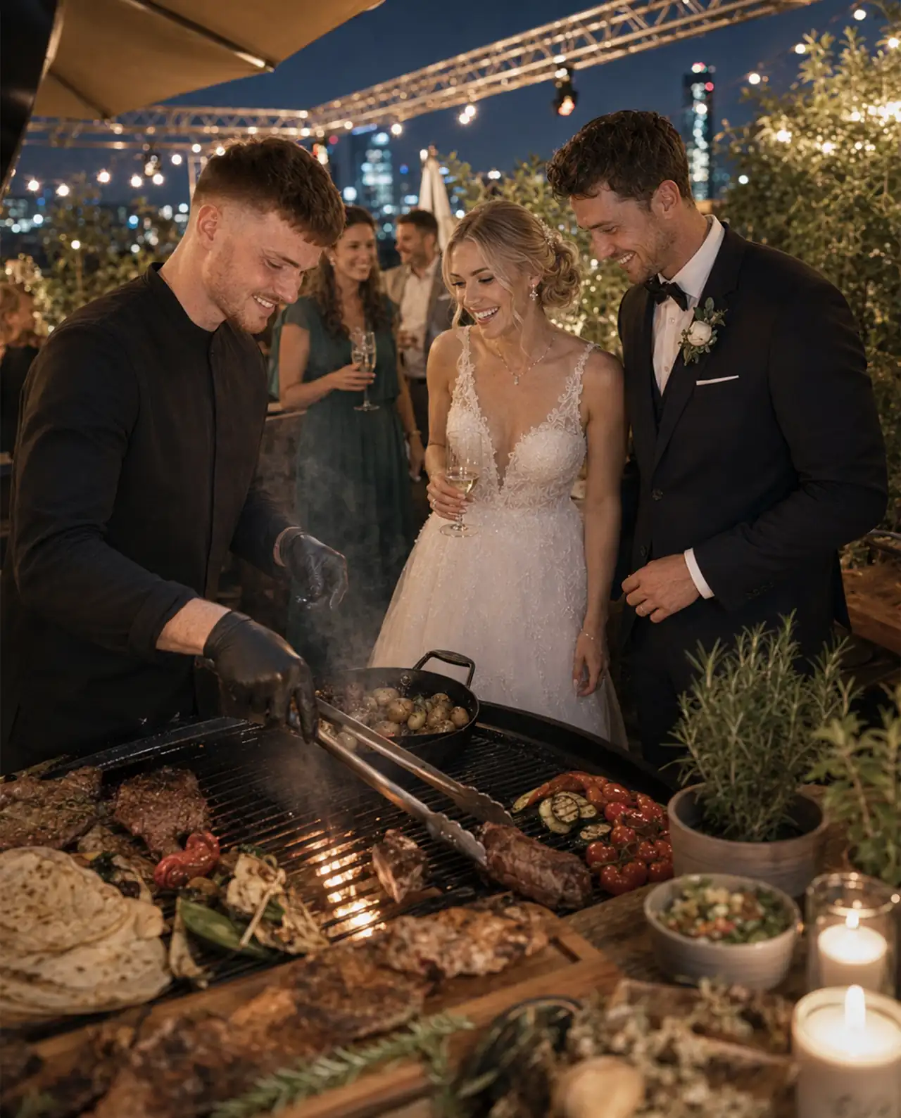Sorge, ob das Hochzeitsessen allen Gästen schmeckt